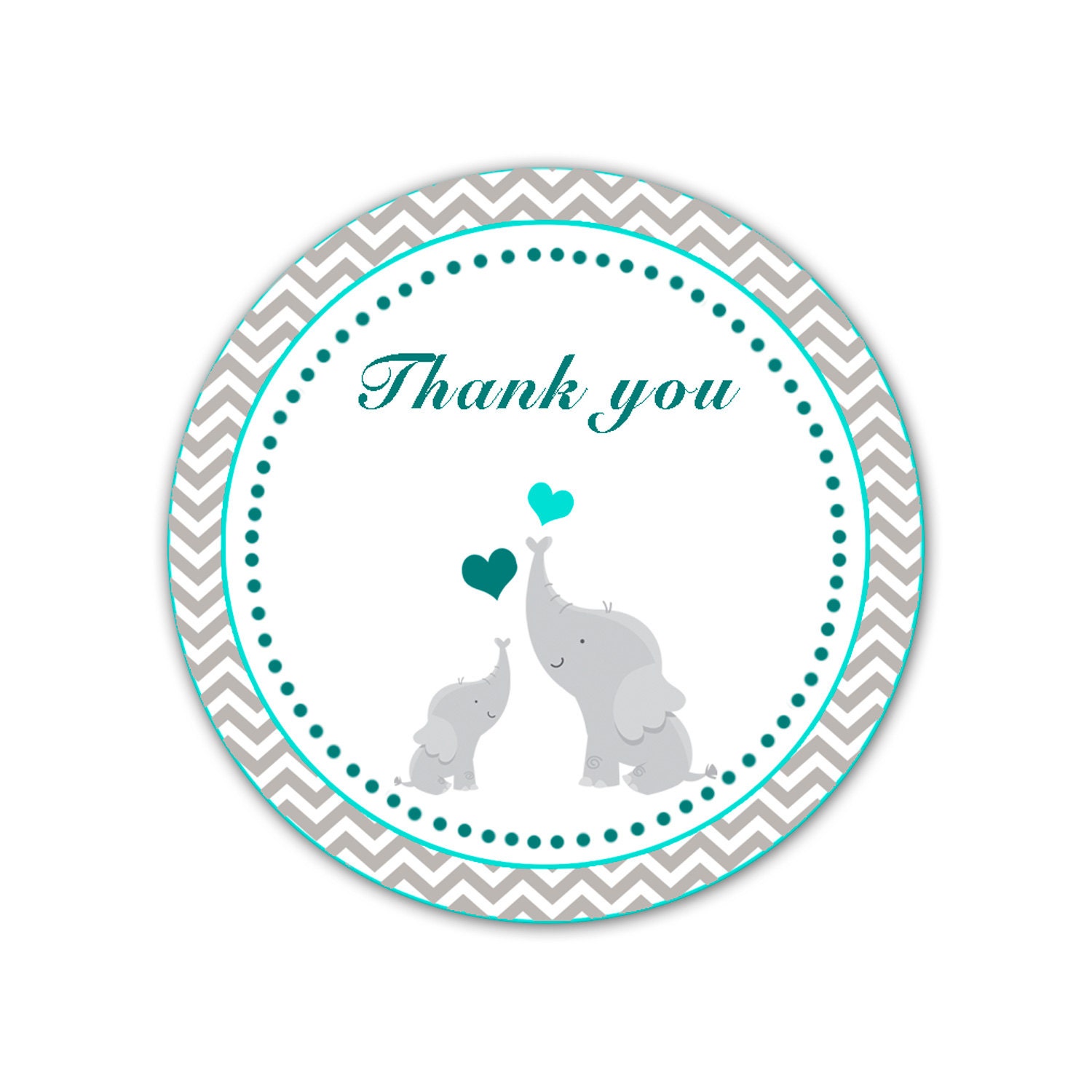 Free Printable Baby Shower Thank You Tag Templates