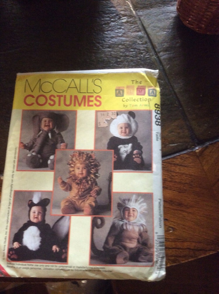 Vintage McCalls Halloween pattern kids pattern uncut by EMTWTT
