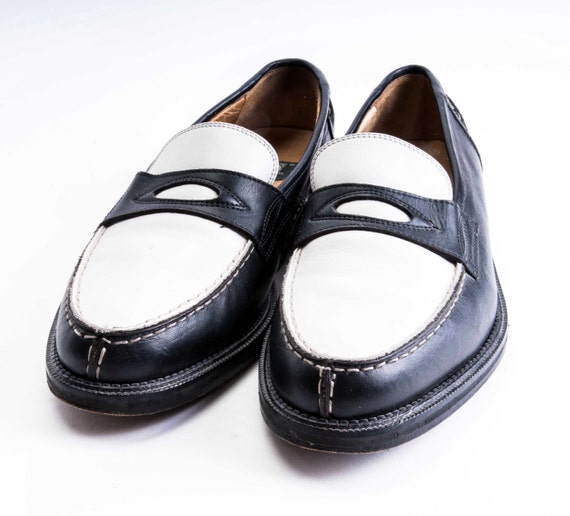 CABLE Two-Tone Spectator Loafers Men's by MetropolisNYCVintage