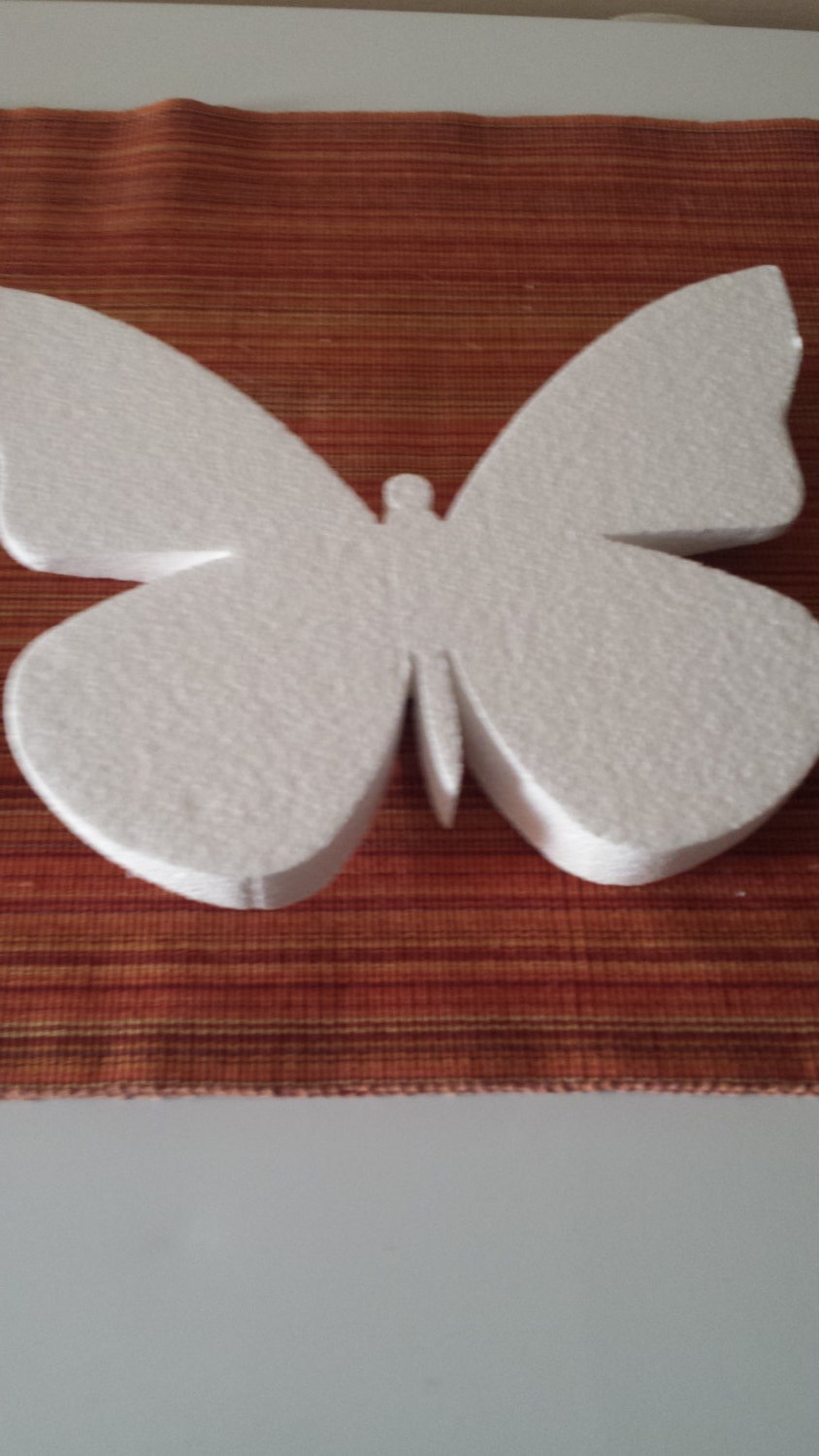 STYROFOAM butterfly shapes craft. wedding. anniversary