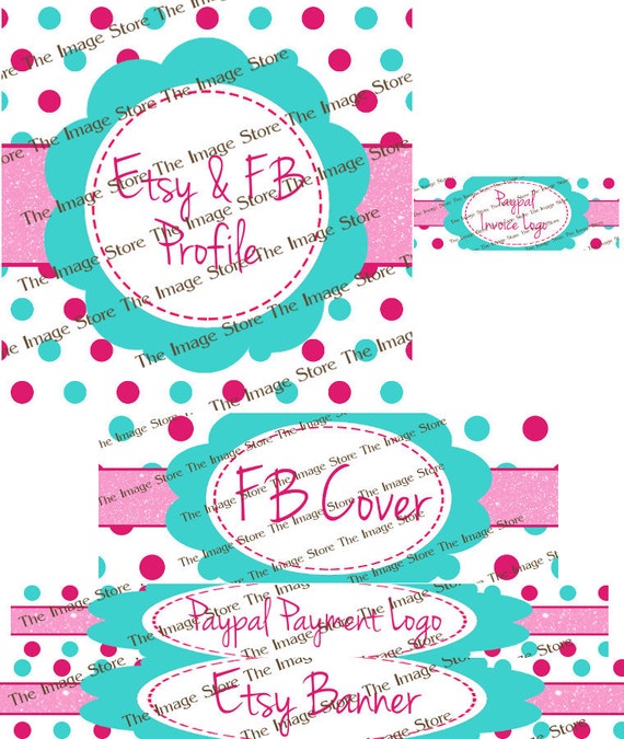 Business page package for Facebook, etsy  Paypal