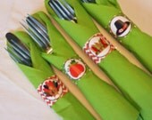 Thanksgiving Dinner Napkin Rings Printable - Turkey Day Delight Collection Il_170x135