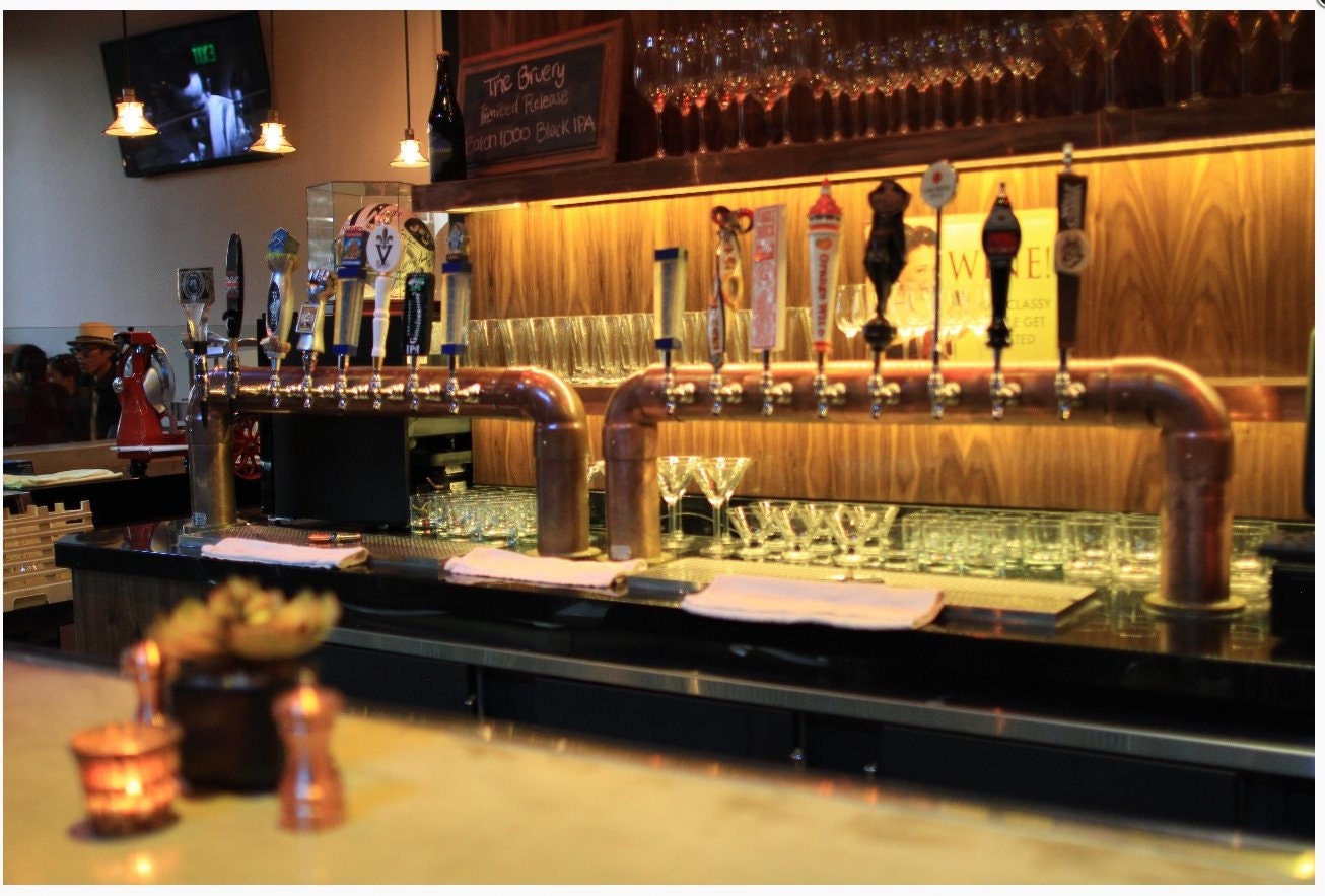 Beautiful Custom 8 10 12 Tap Copper Beer Wine Cider by TappedBeer