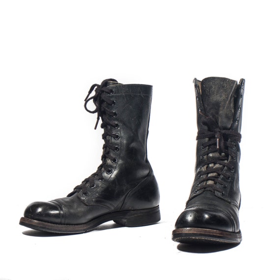 Men's Size 8 1/2 R Regular Vintage Combat Boots
