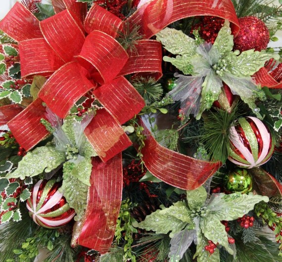 XXL Christmas Outdoor or Wall Wreath for the Holiday
