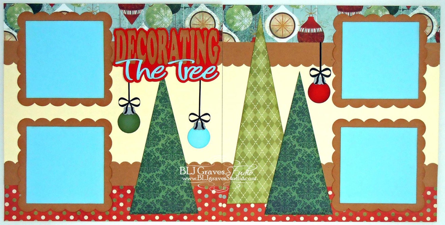 2 premade scrapbook pages 12x12 layout paper piecing christmas 2 premade scrapbook pages 12x12 layout paper piecing christmas
