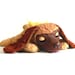 Gund Plush Dog Antique Rubber Face Vintage Closing Eyes Ear Bells