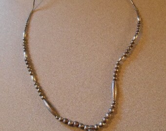 Vintage Hand Made Arrow Head Necklace Sterling