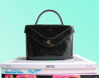 Antique Holt Renfrew Black Patent H and Bag Evening Bag Glam Evening ... Antique Holt Renfrew Black Patent H and Bag Evening Bag Glam Evening ...