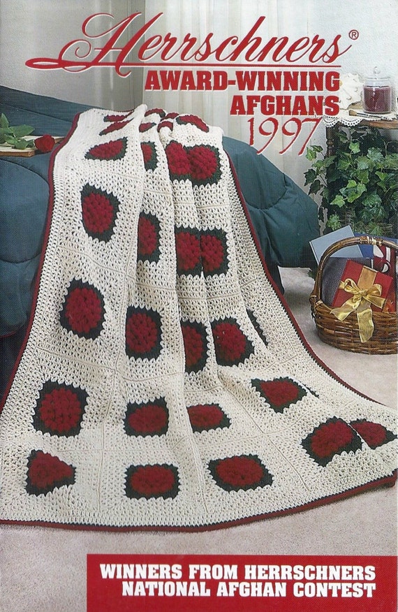 Herreschners Award Winning Afghans Crochet Pattern by wosiec1