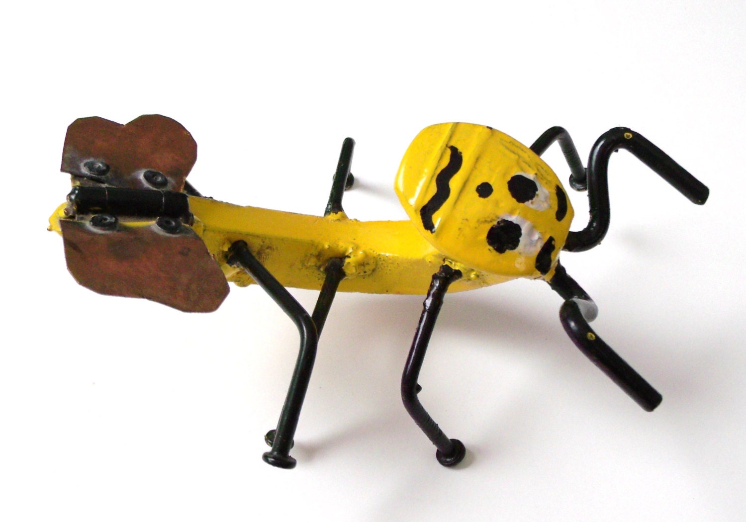 Whimsical Garden Art Ant Sculpture Made from by ArtByBurton