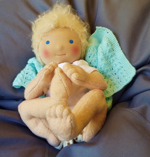 Custom order for Lenora Waldorf baby doll by wiggiewoo on Etsy