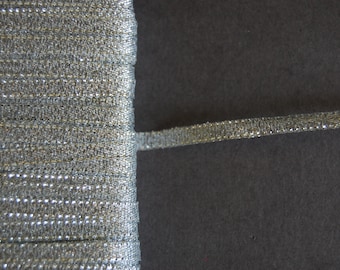 5yds - Silver Metallic Ribbon