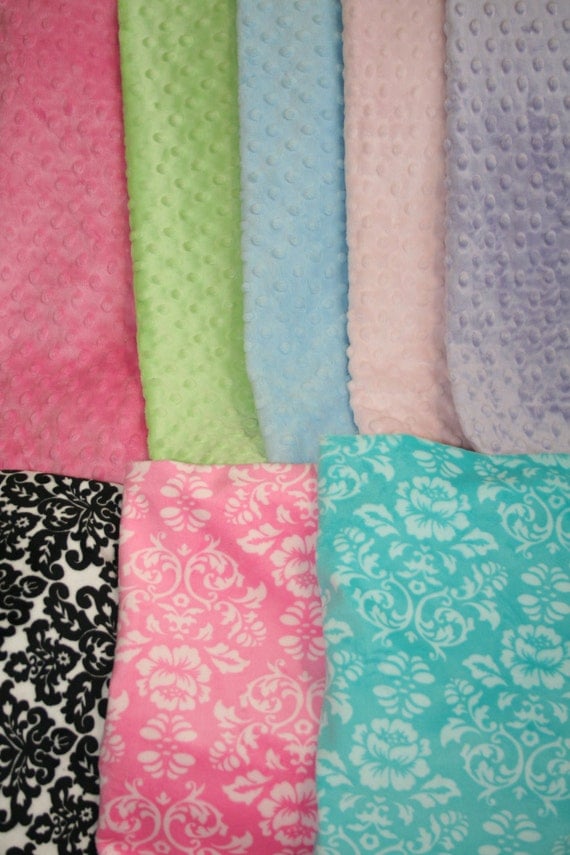 BY-THE-YARD Shannon Fabrics Minky Cuddle Fabric Choose Minky