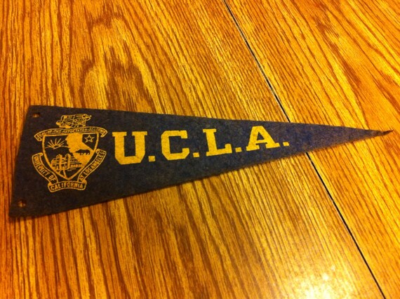 UCLA Vintage Felt Pennant