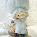 Take 50% OFF Vintage Girl Figurine Lamp and Shade/Nursery Decor/Nursery Lamp/Vintage Lamp/Chalk lamp