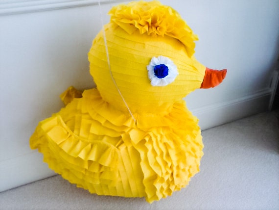 Yellow Rubber Ducky Duck Party Pinata Il_570xn