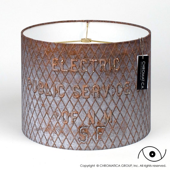 Items similar to Lamp Shade Electric Santa Fe. on Etsy