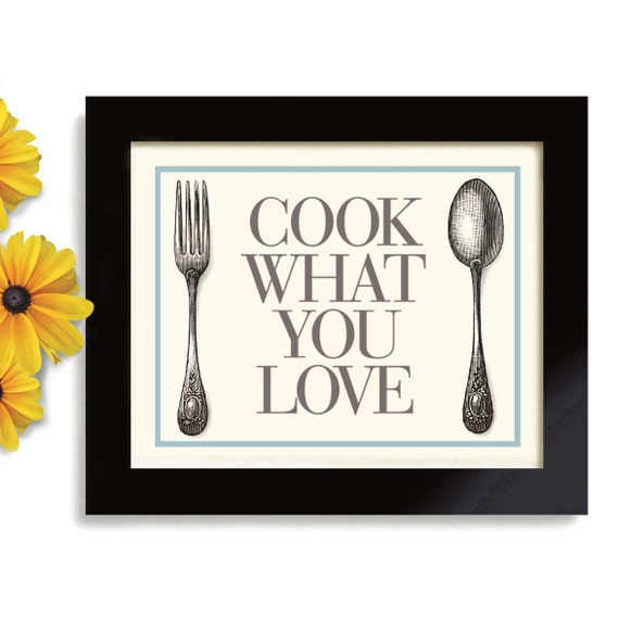Kitchen Art Set Wall Art Grouping 3 Prints Fork Knife