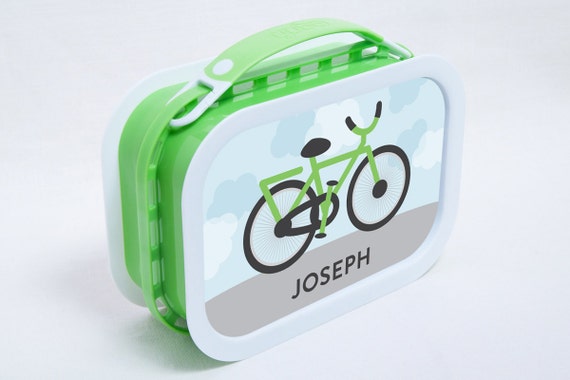 Personalized Childrens Lunchbox - Bicycle / Bike Il_570xn