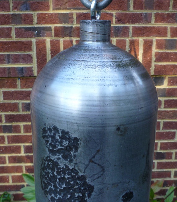 Scuba diver diving tank bell wind chime gong