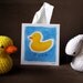 Duck- Crochet Amigurumi Stuffed Animal Plush- Yellow