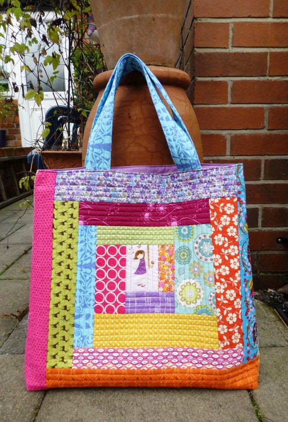 ... Pattern 'Quilt As You Go' HandbagShopper: Level - Advanced Beginner