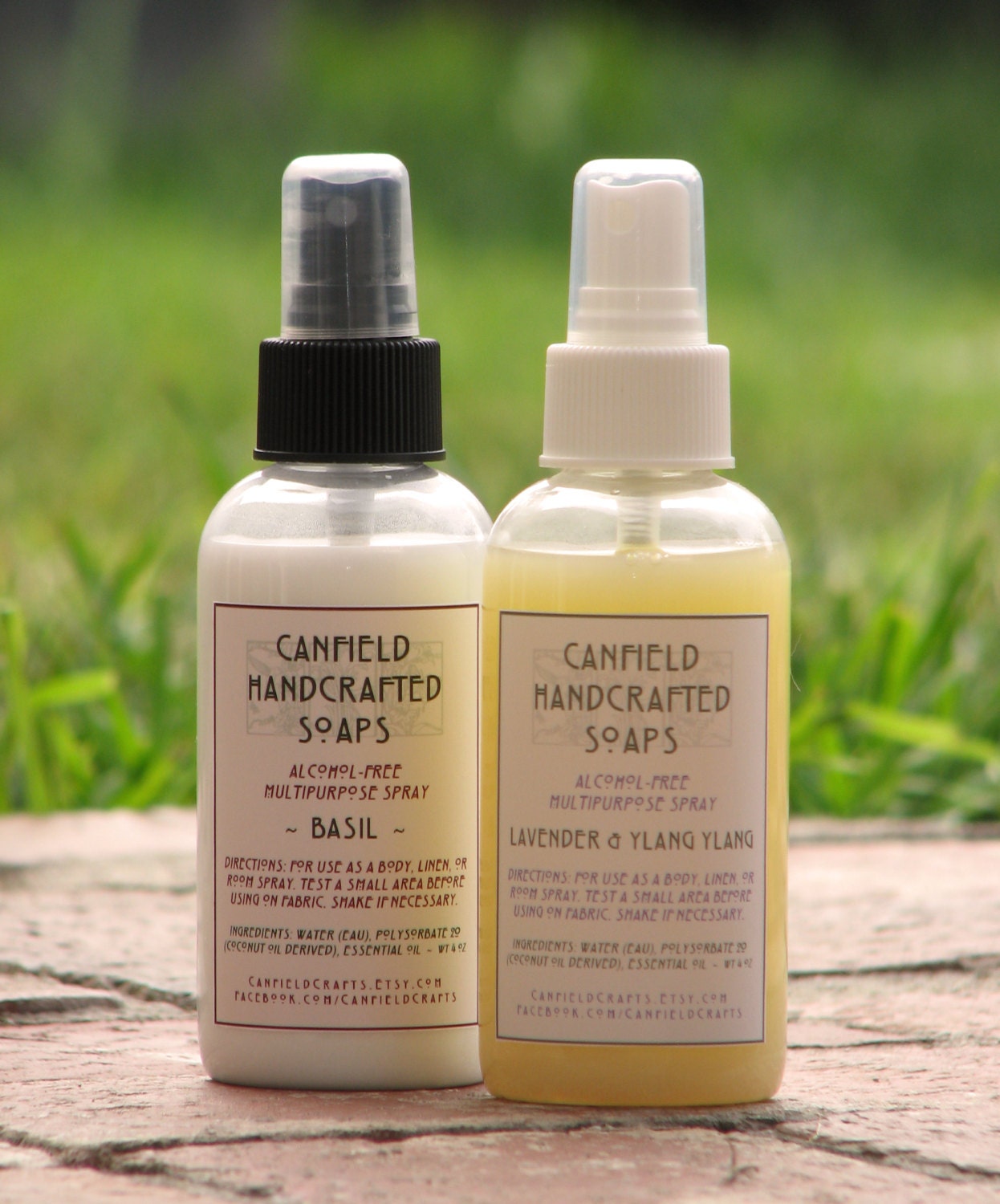 AlcoholFree Body/Linen/Room Spray 4 oz. Made to Order