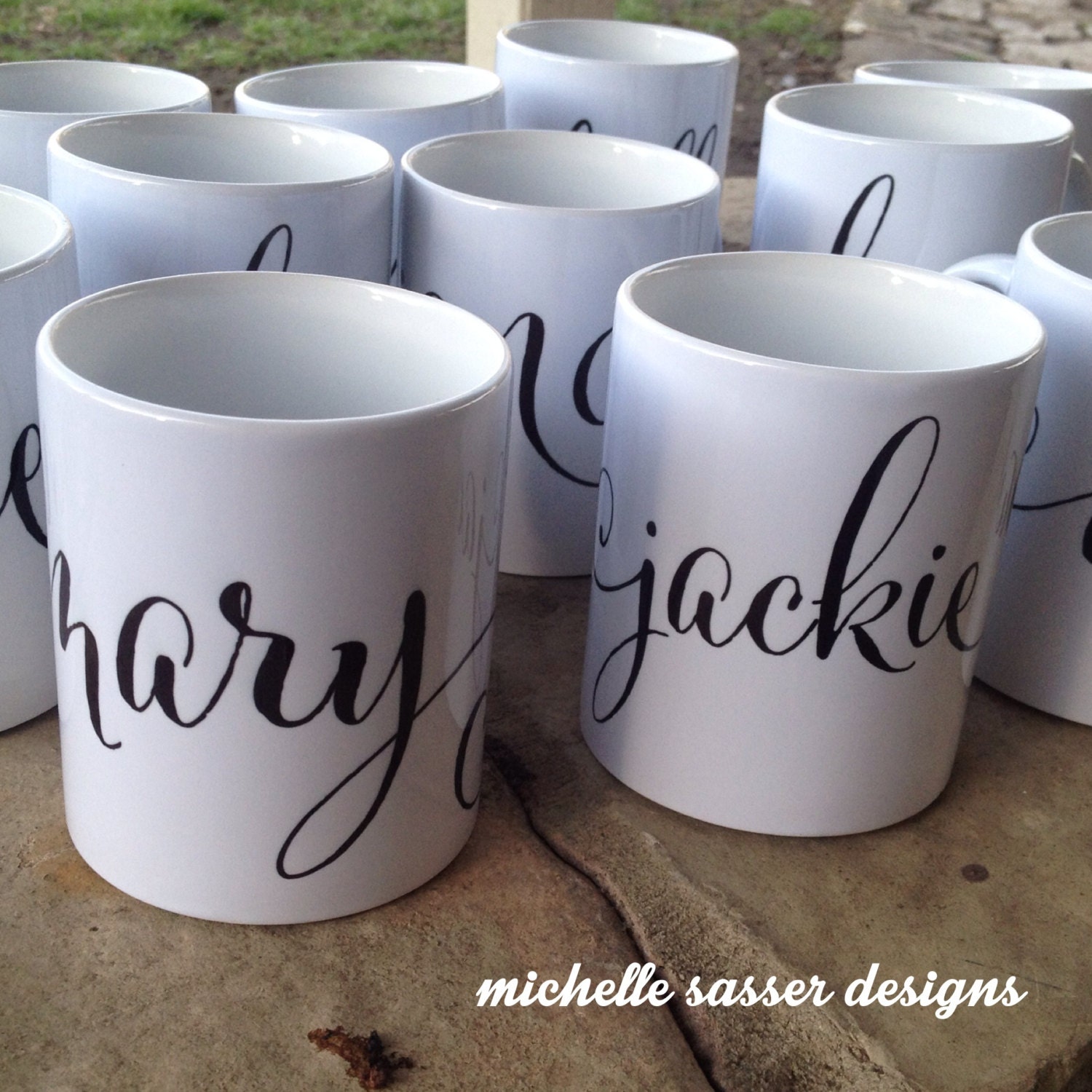Coffee Mug Personalized by michellesasser on Etsy