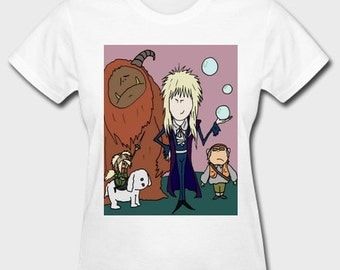 Women's Beanland T-SHIRT - LABYRINTH DESIGN - David Bowie T-Shirt