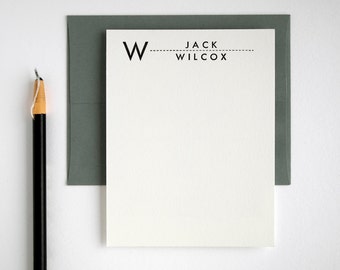 Masculine stationery | Etsy