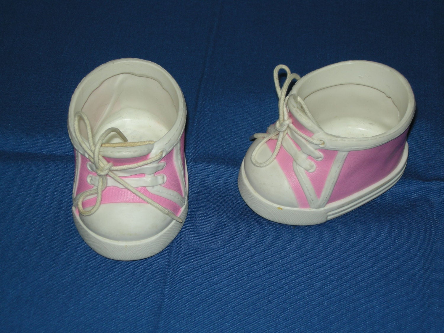 1980s Pink Cabbage Patch Kids Doll Shoes Sneakers Authentic