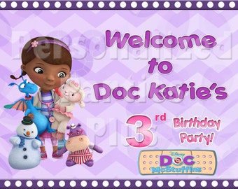 Popular items for doc mcstuffins sign on Etsy