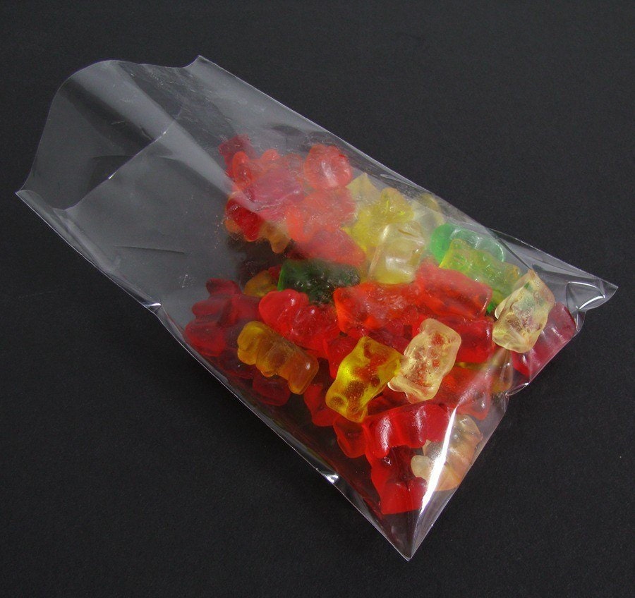 25 Cellophane Candy Bags