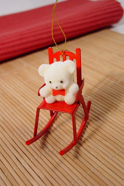 teddy bear ornament collection