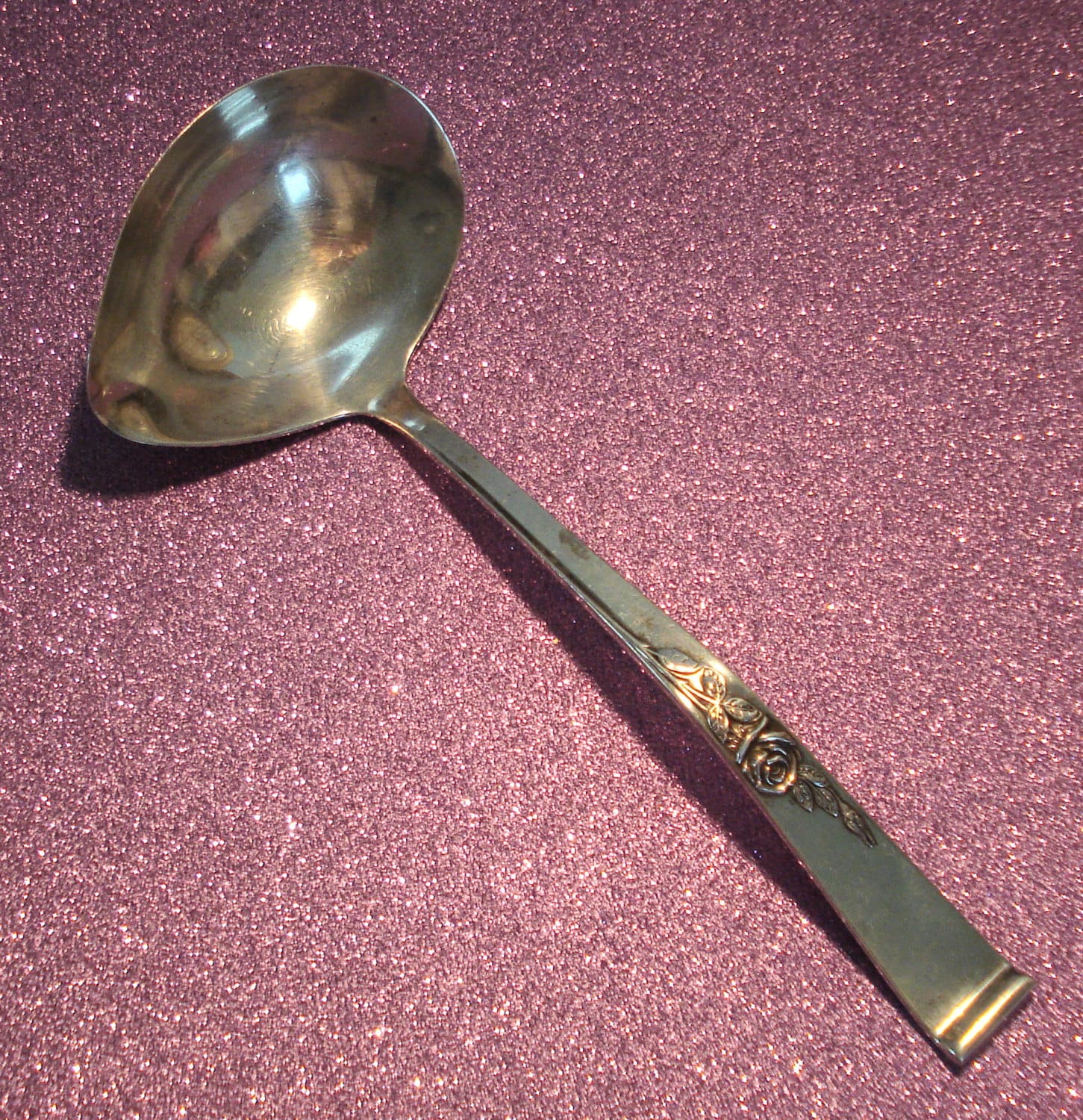 Reed & Barton Sterling Silver Ladle in Classic Rose by divwidotoo