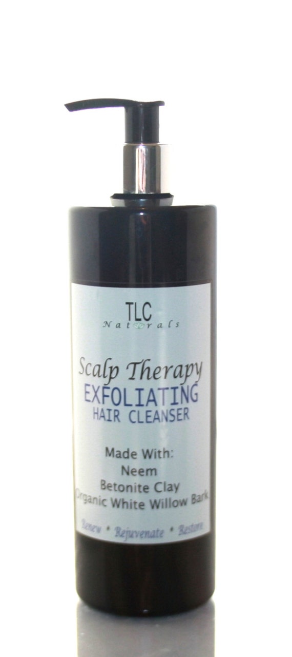 Scalp Therapy Exfoliating Hair Cleanser by tlcnaturals on Etsy