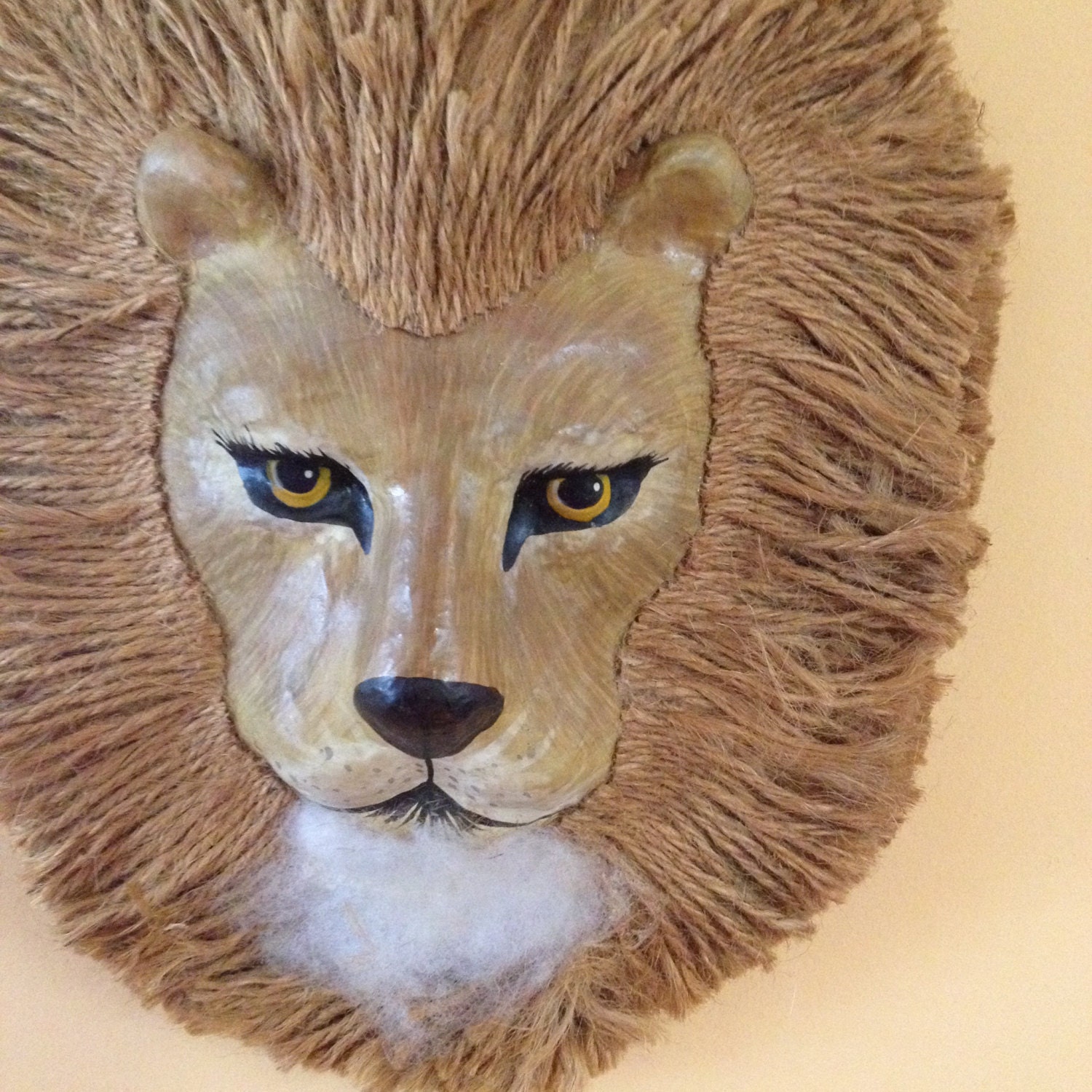 80-s-paper-mache-lion-mask-african-art-lion-s-head