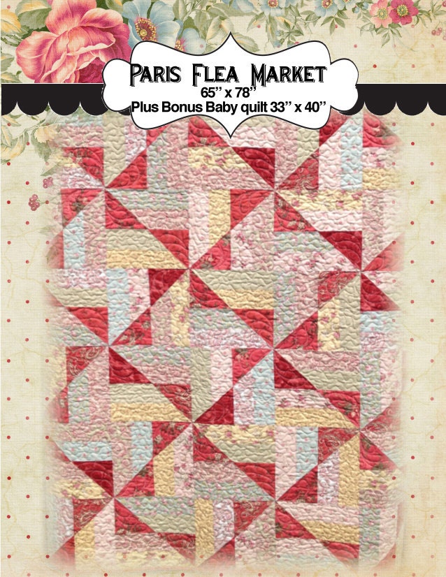 Paris Flea Market PDF Quilt Pattern