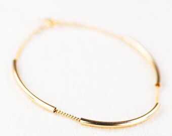 Ho'okele bracelet - minimal gold bracelet, delicate gold bracelet, modern gold bracelet, layering bracelet, maui jewelry, hawaii jewelry