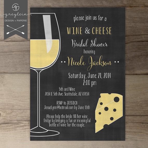 Wine And Cheese Party Invitations 6