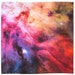 Astronomy Fabric Orion Nebula 17 x 17 inch on Cotton Sateen Fabric