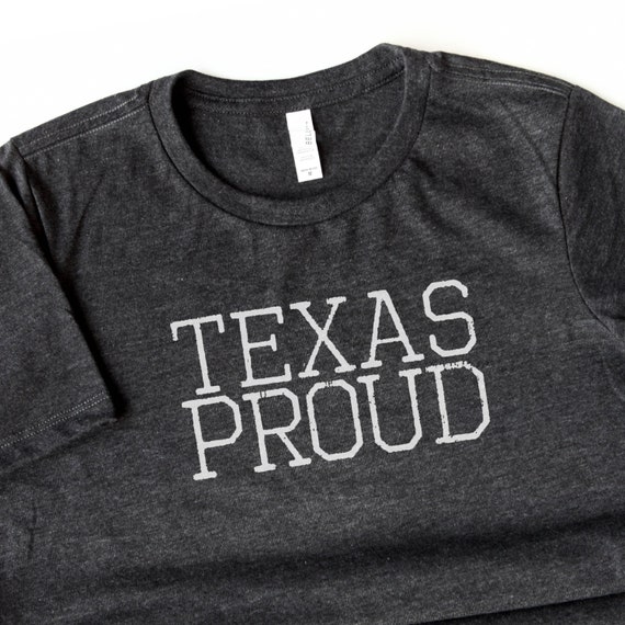 UNISEX Texas Proud Soft T-shirt Texas Shirt I Heart Texas