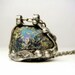 Jewelry by AMW - PEACOCK Ore Necklace - Raw Chalcopyrite Necklace - Raw Gemstone Necklace - Raw Stone Necklace - Tiffany Technique