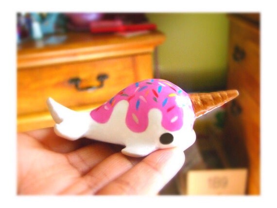 narwhal ice cream plush