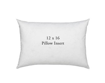 Lumbar Pillow Insert 12x16 - Pillow Insert for Decorative Pillow Covers - Pillow Cushion
