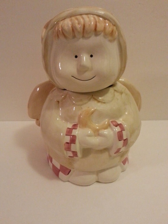 Ceramic Angel Cookie Jar