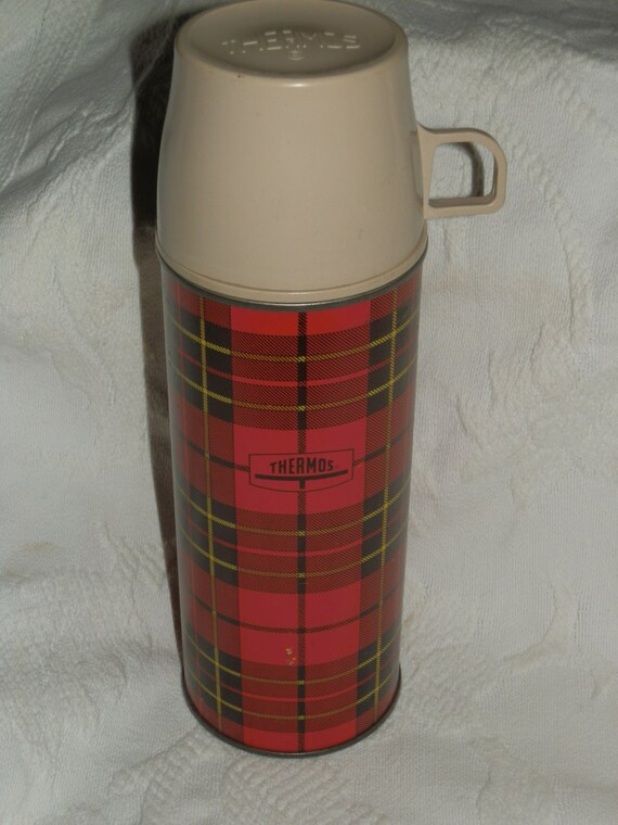 SALE NOW Was 18.00 Now 11.00 1960s Vintage Thermos Bottle in
