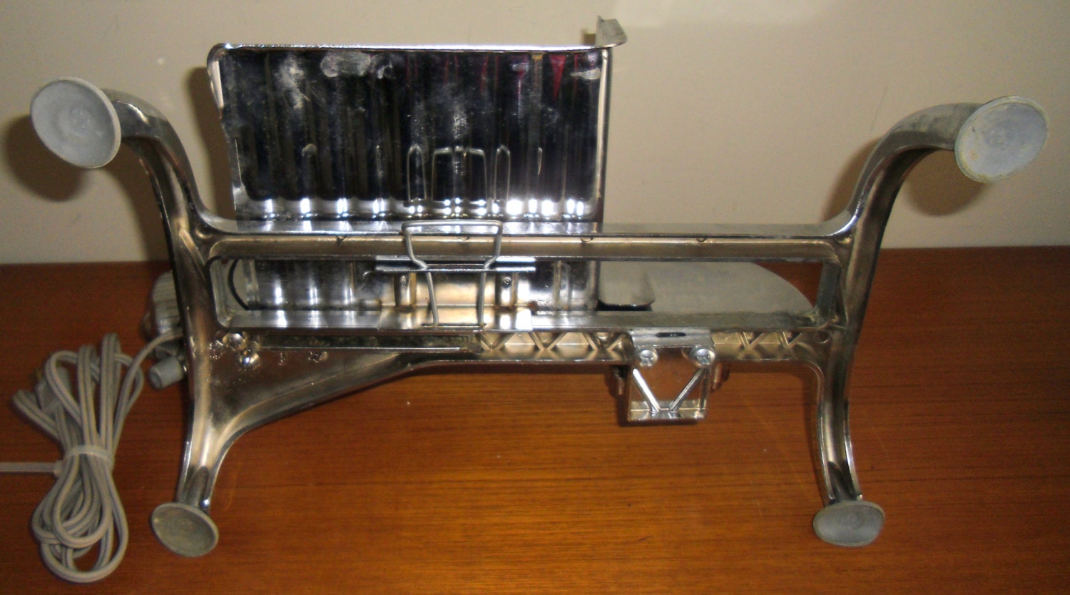Vintage Rival Electr O Matic Food Slicer Vintage Chrome