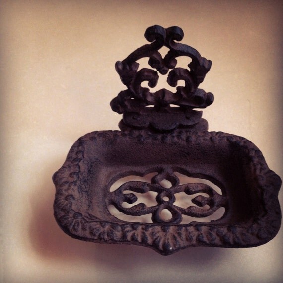 Cast Iron Soap Dish Rustic Decor